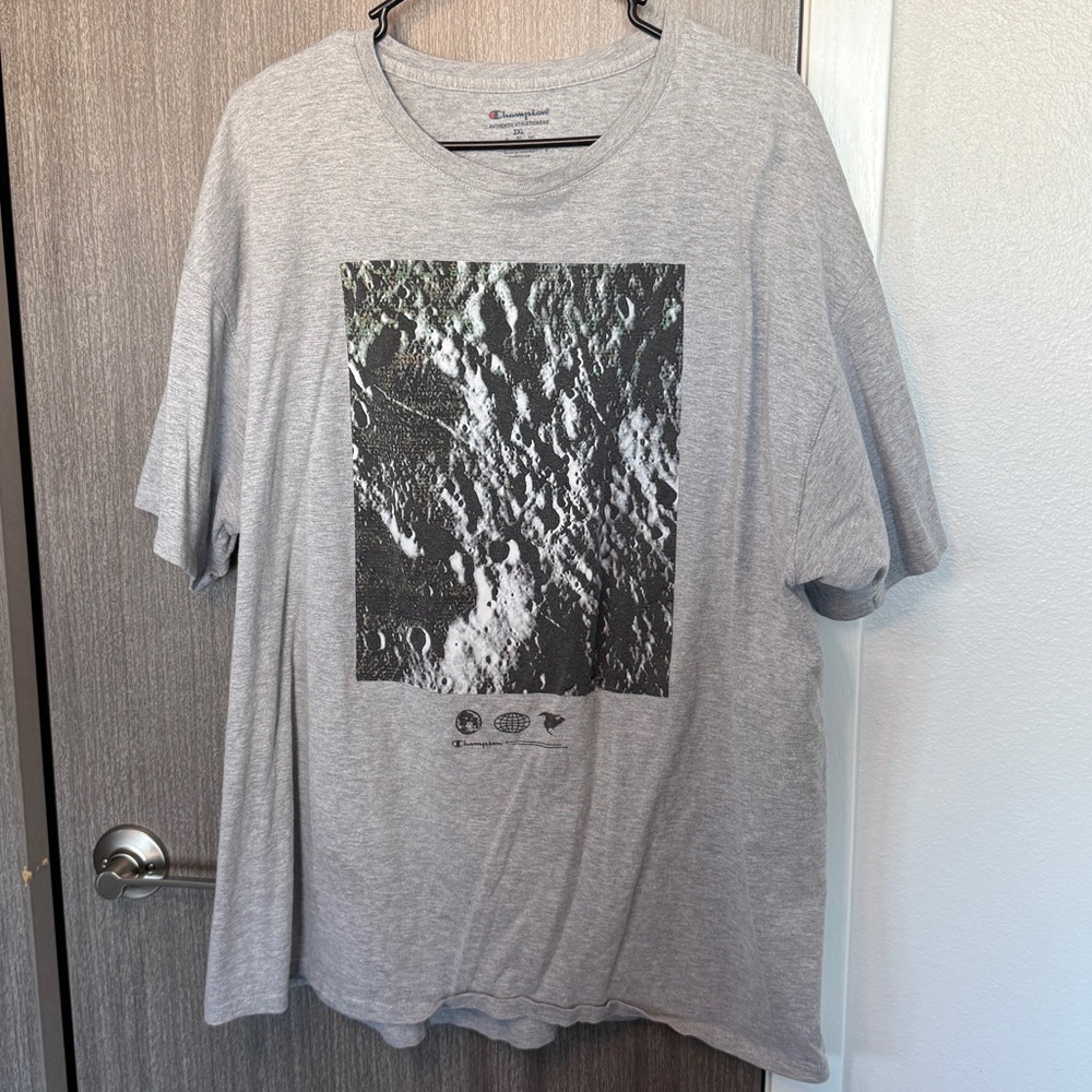 Champion Gray Graphic Tee